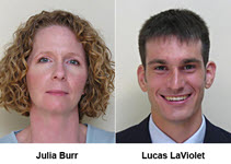 Photo of Julia Burr and Lucas LaViolet