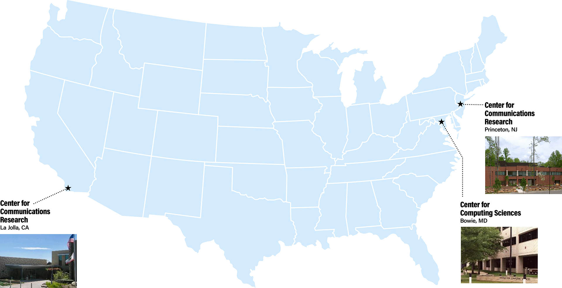 CCC Map of Locations