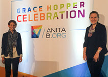 Hannah Acheson-Field and Leslie Abrahams