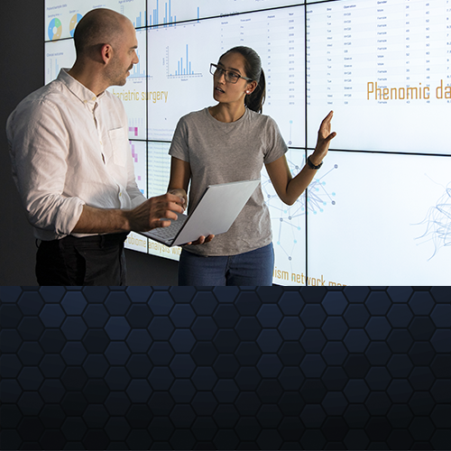 individuals working on research